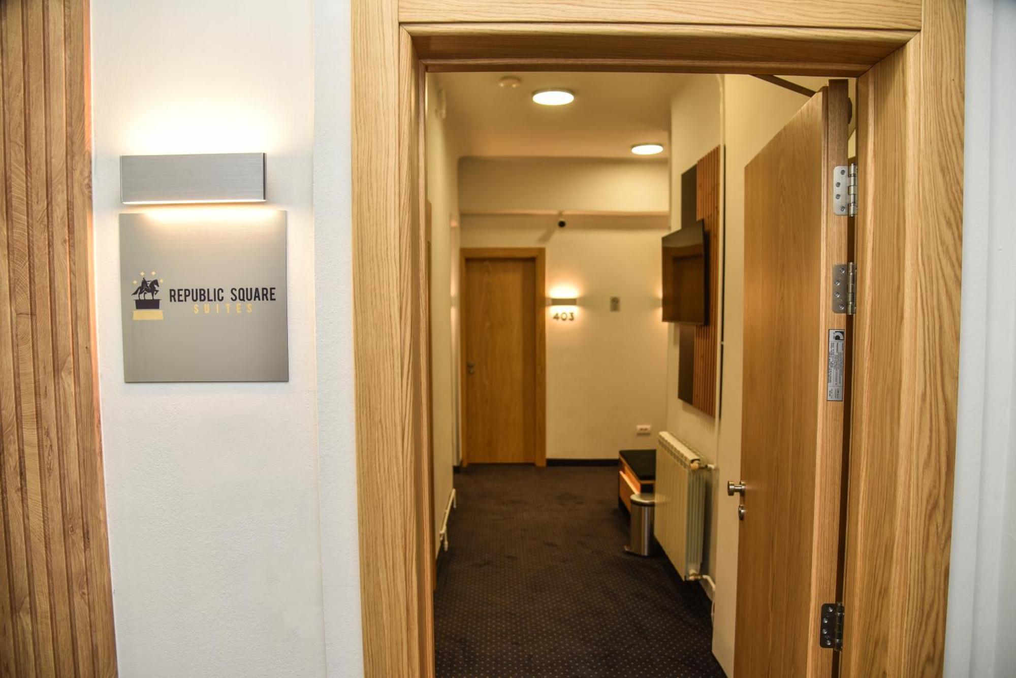 Republic Square Luxury Suites Belgrád Kültér fotó